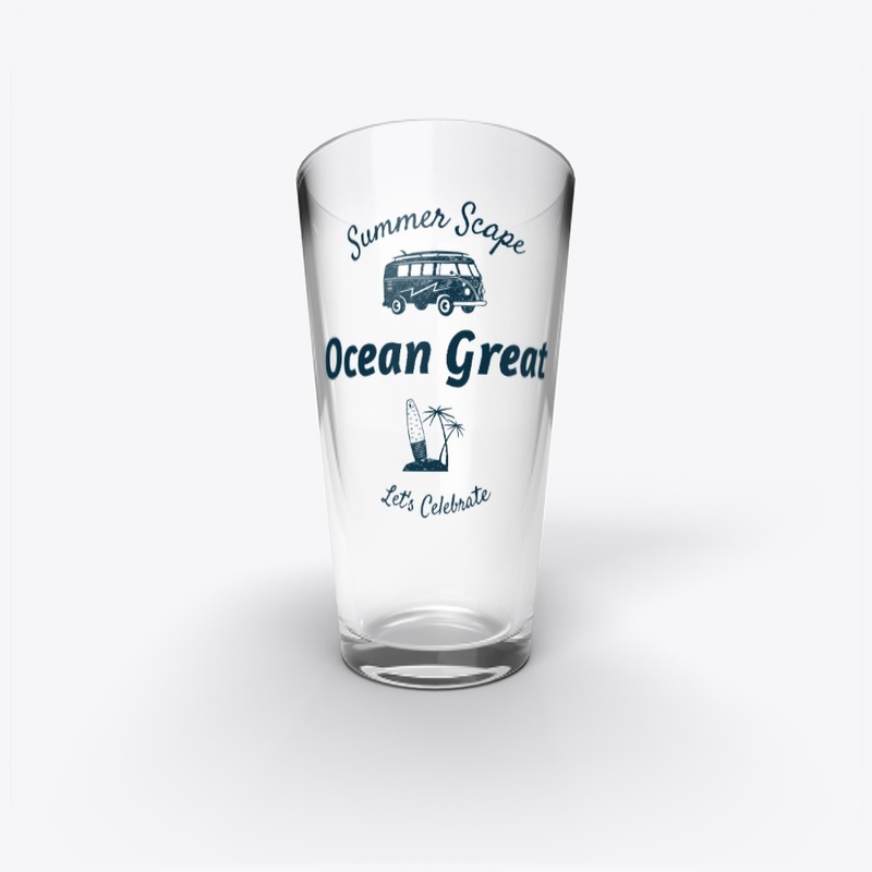 Summer scape ocean great let's celebrate
