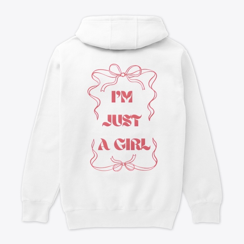 "I’m Just a Girl" – Bow-Themed Apparel