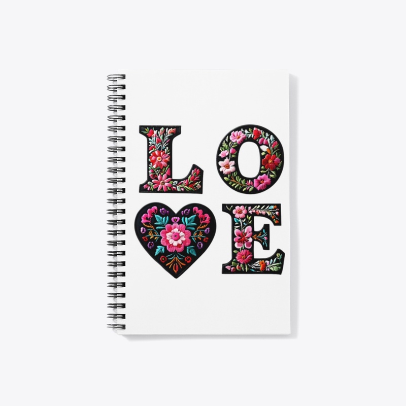 Funny Floral Love Valentine White
