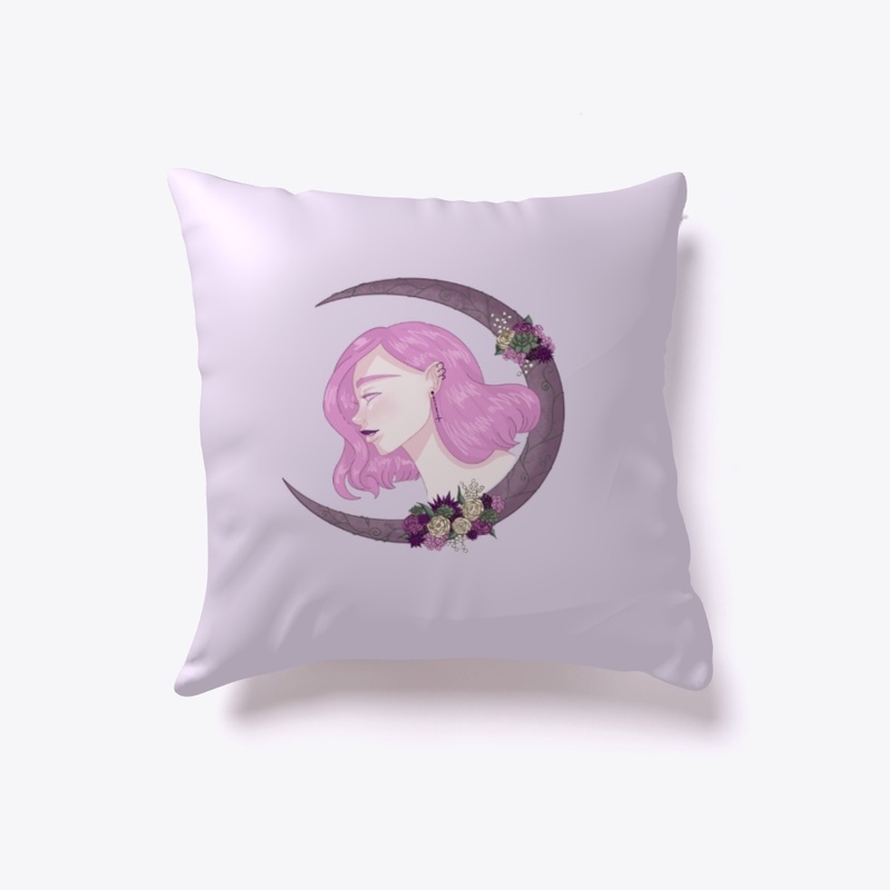 Pastel Goth Crescent Moon
