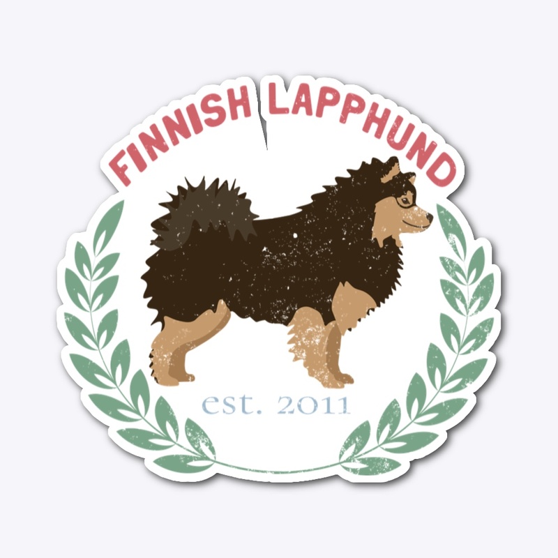 Brown and Tan Finnish Lapphund