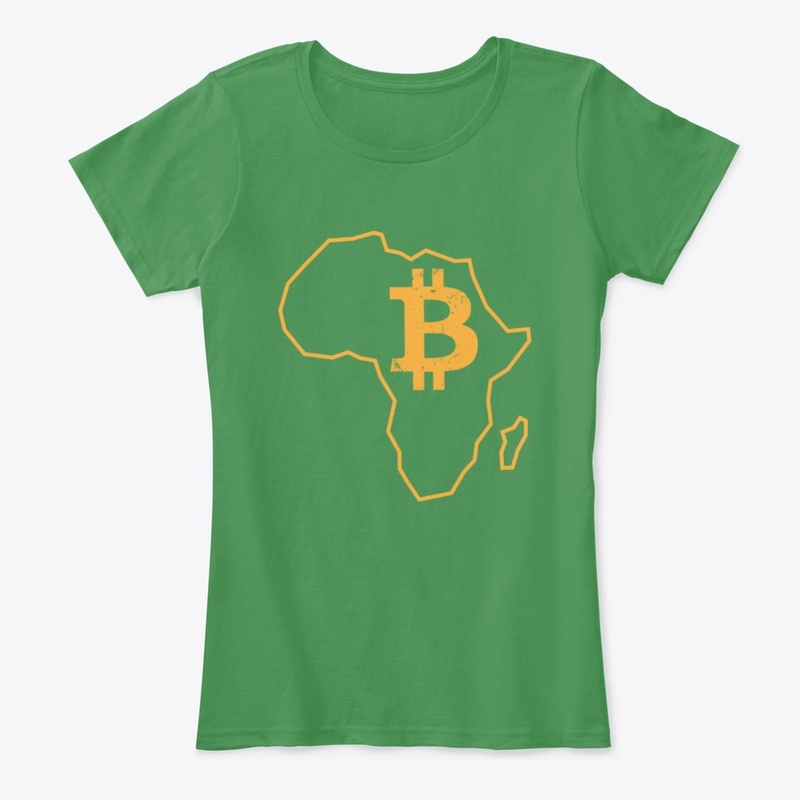 Womens Comfort T-Shirt Bitcoin Africa