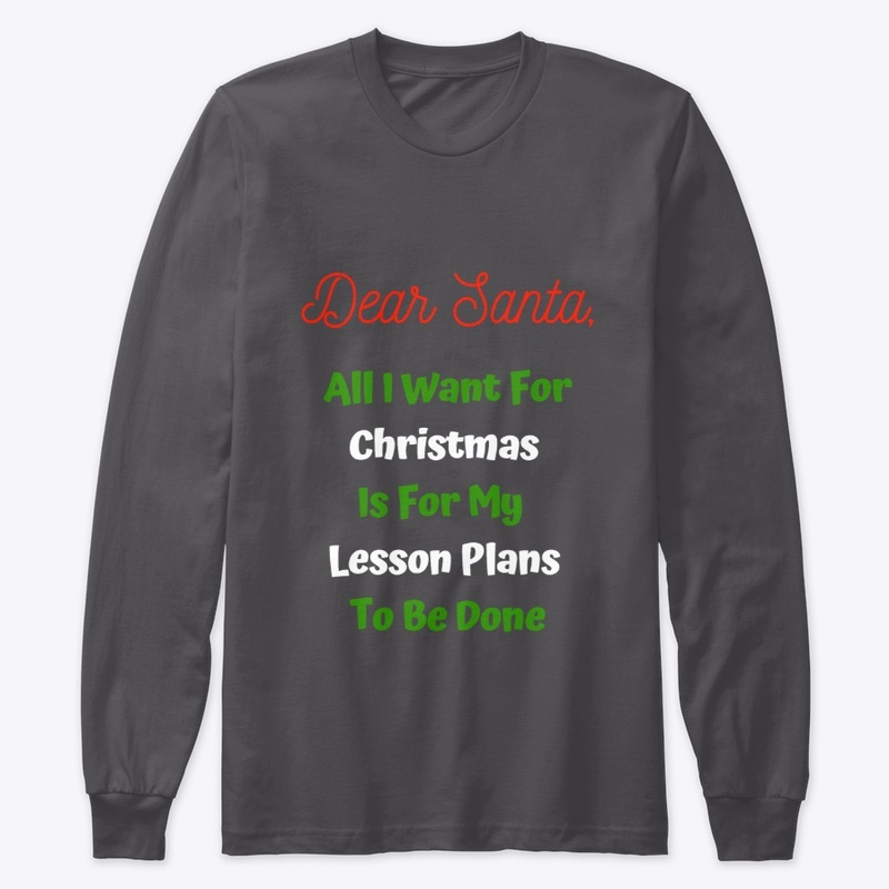 Dear Santa- Lesson Plan