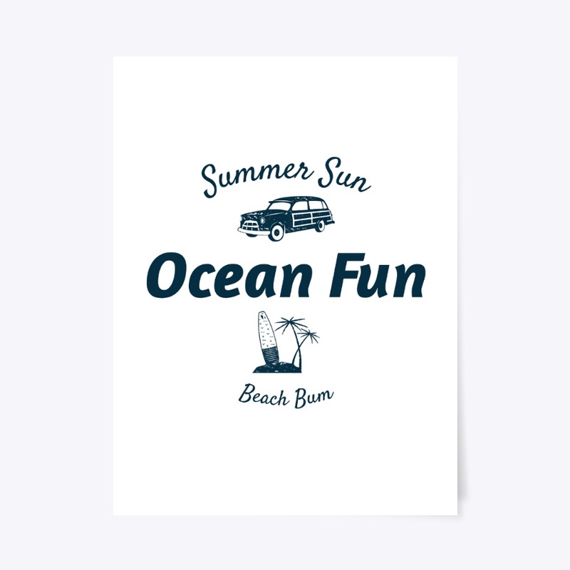 Summer Sun, Ocean Fun, Beach Bum(2)
