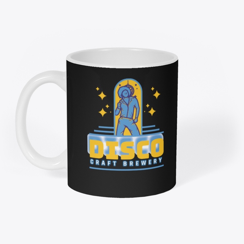 Disco Craft Brewery T-Shirt  Retro Style