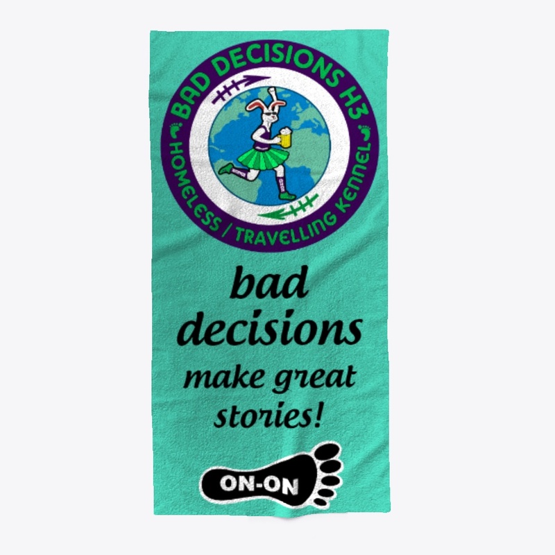 BDH3 Make Great Stories Beach Towel