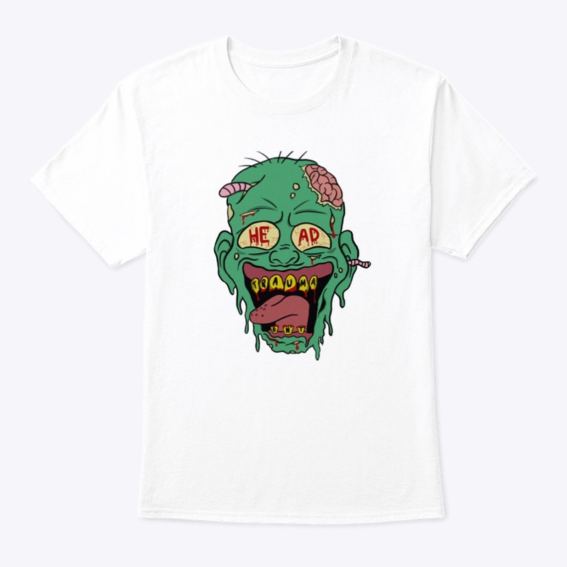 Head Trauma Zombie Tees. 