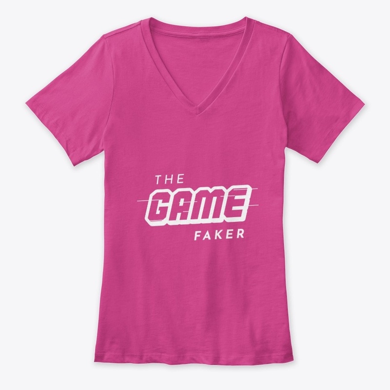 The Game Faker Logo (White)
