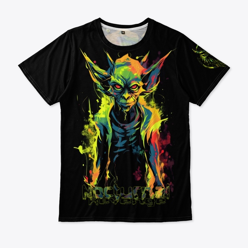 Nocturnal Revenge Abstract Goblin