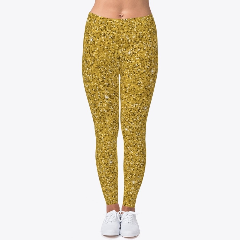 Gold and Glittery