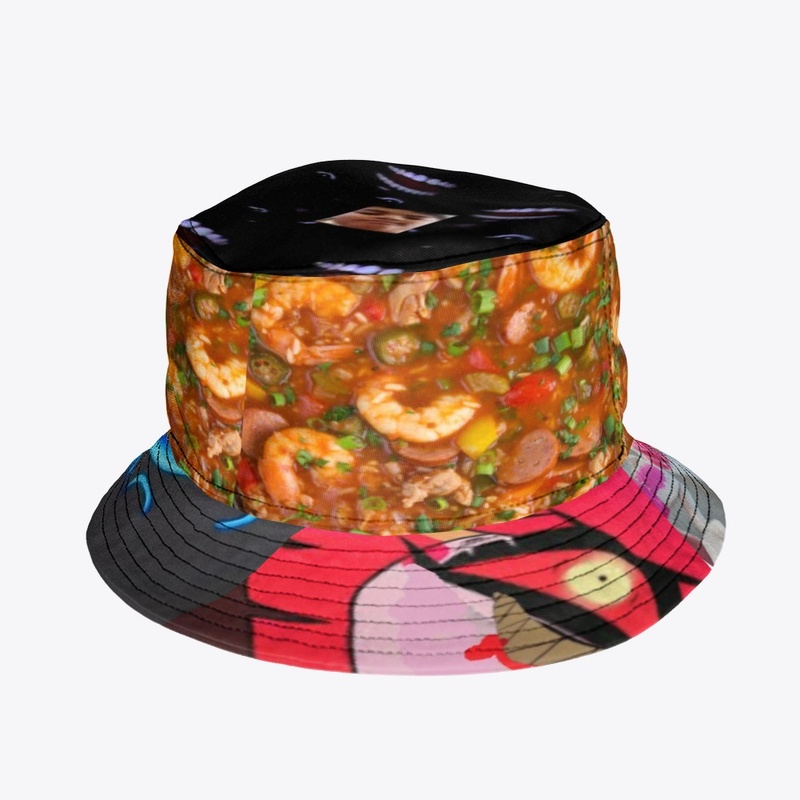 jambalaya hat and stickers YIP-