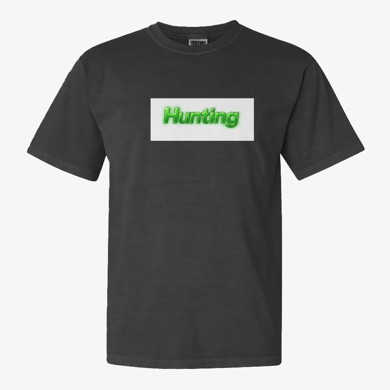 T shrit Hunting Lettering
