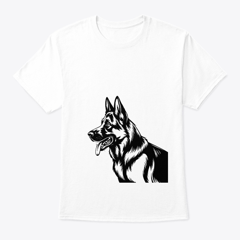 Bold German Shepherd Dog