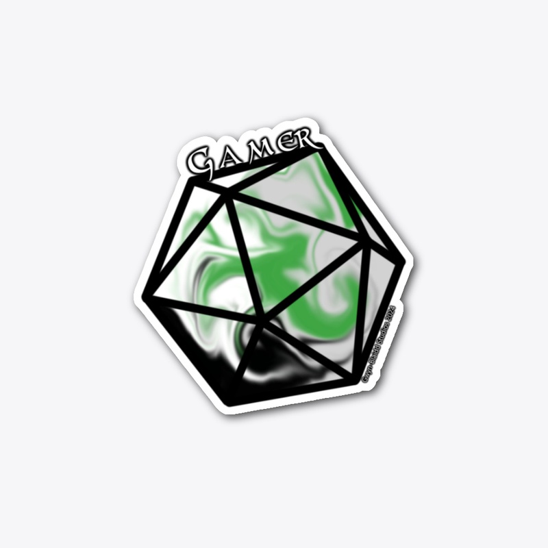 D20 Gamer Pride Demiromantic