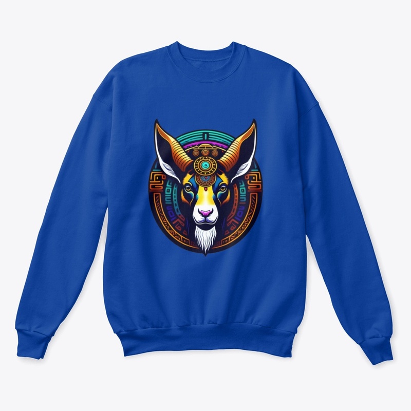 "Golden Goat: Bold and Unique Art"