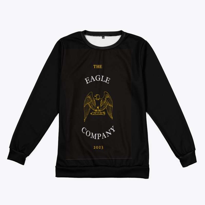 Black Crewneck Eagle Sweatshirt