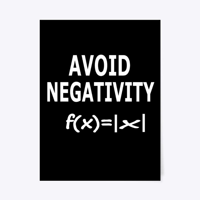 Avoid Negativity Math 