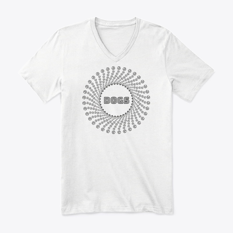 DOGS with Paw Pattern