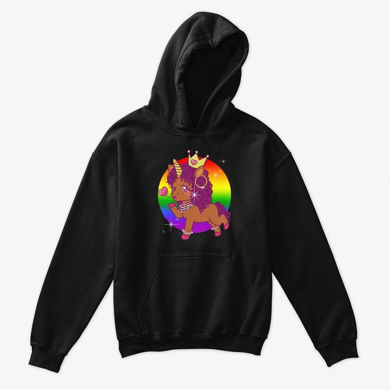 Afro Unicorn Black Girl Magic