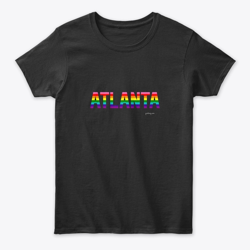 Atlanta Pride Rainbow Flag Apparel