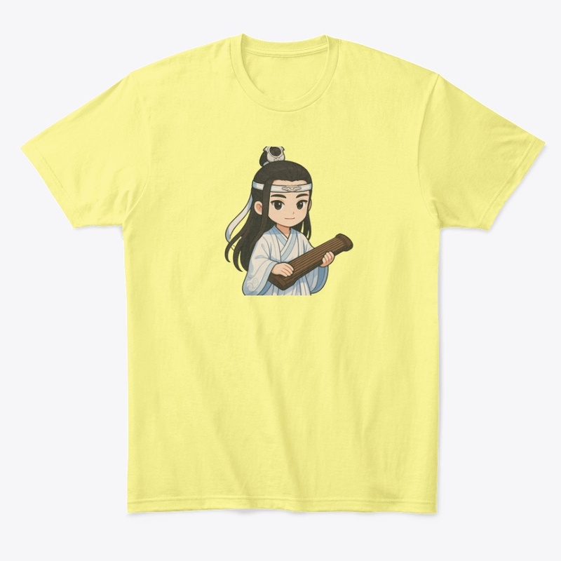 Lan Wangji Chibi Art | The Untamed Guqin