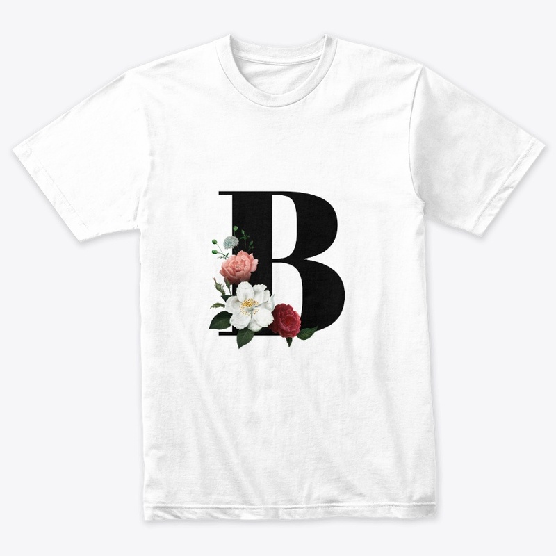 Floral Letter B