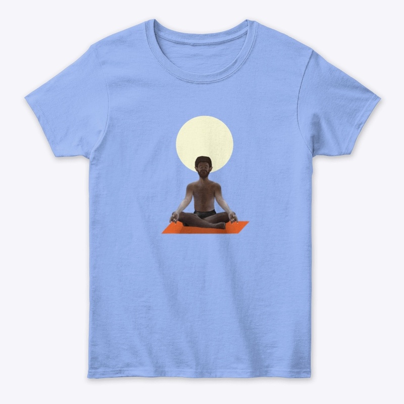 Meditating werewolf