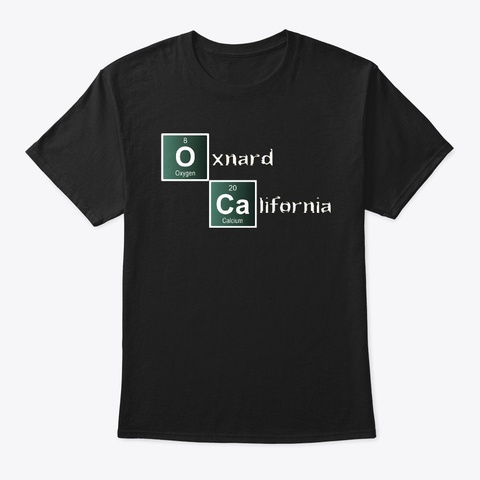Breaking Oxnard Black Camiseta Front
