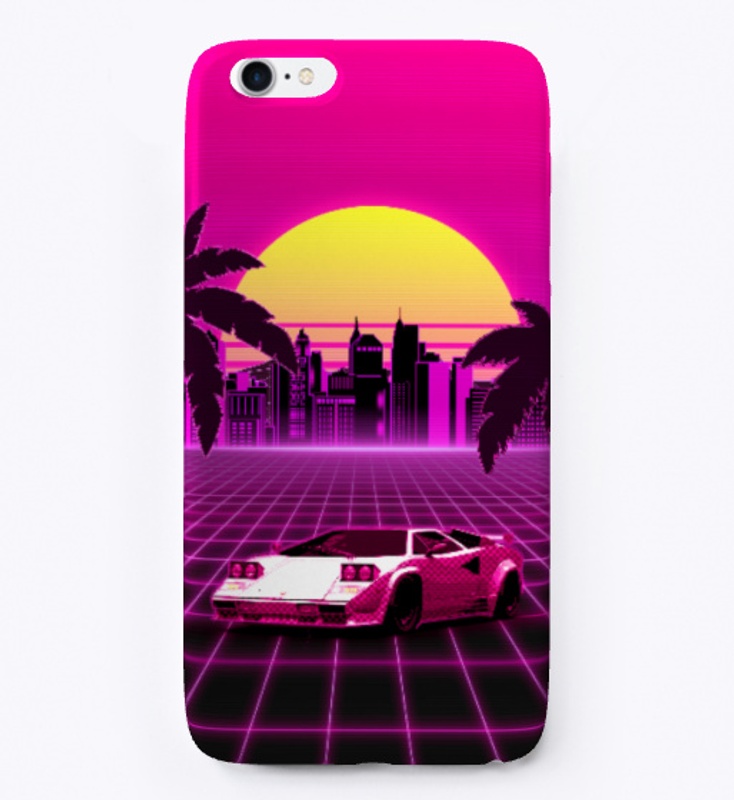 Retro sunset