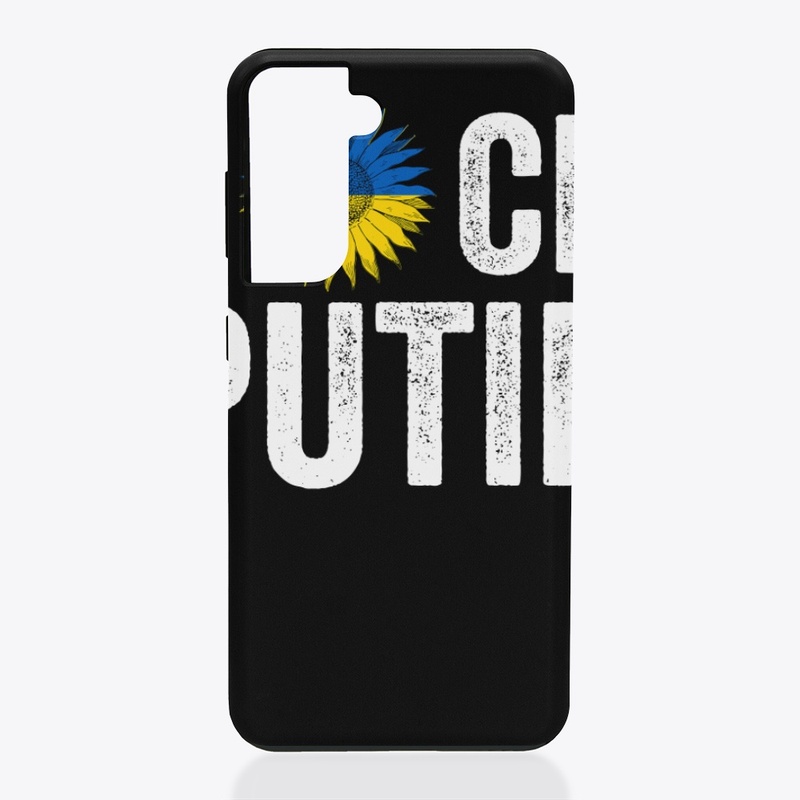 Fuck Putin Ukraine Flag Shirt