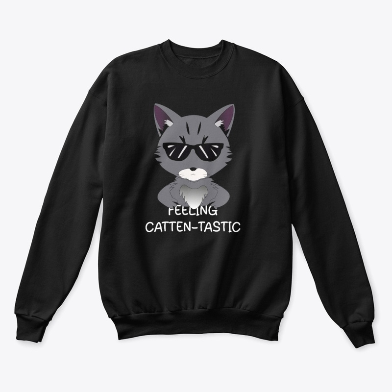 Feeling Catten-tastic cat graphic
