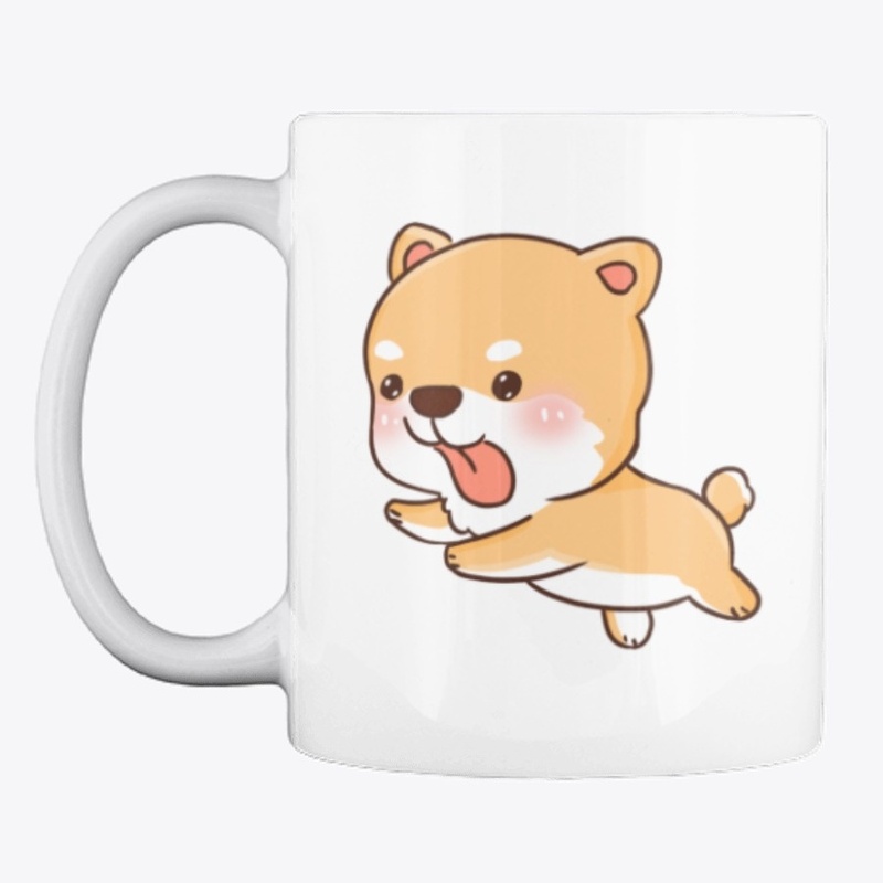 Cute Running Puppy