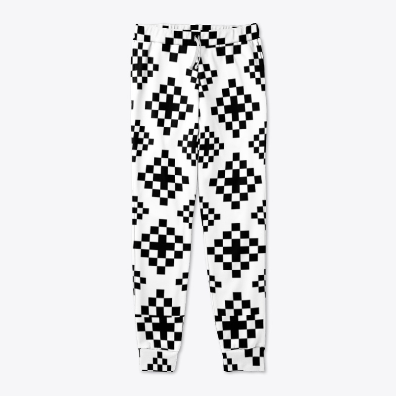 Black And White Geometric Pattern