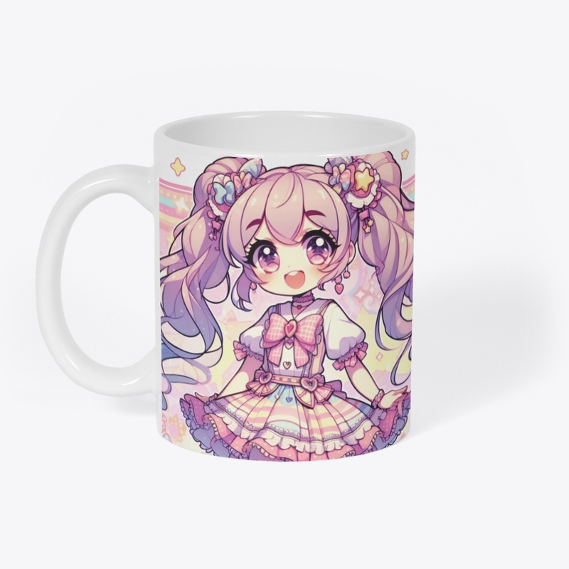 Cute Anime Tshirt for girls 