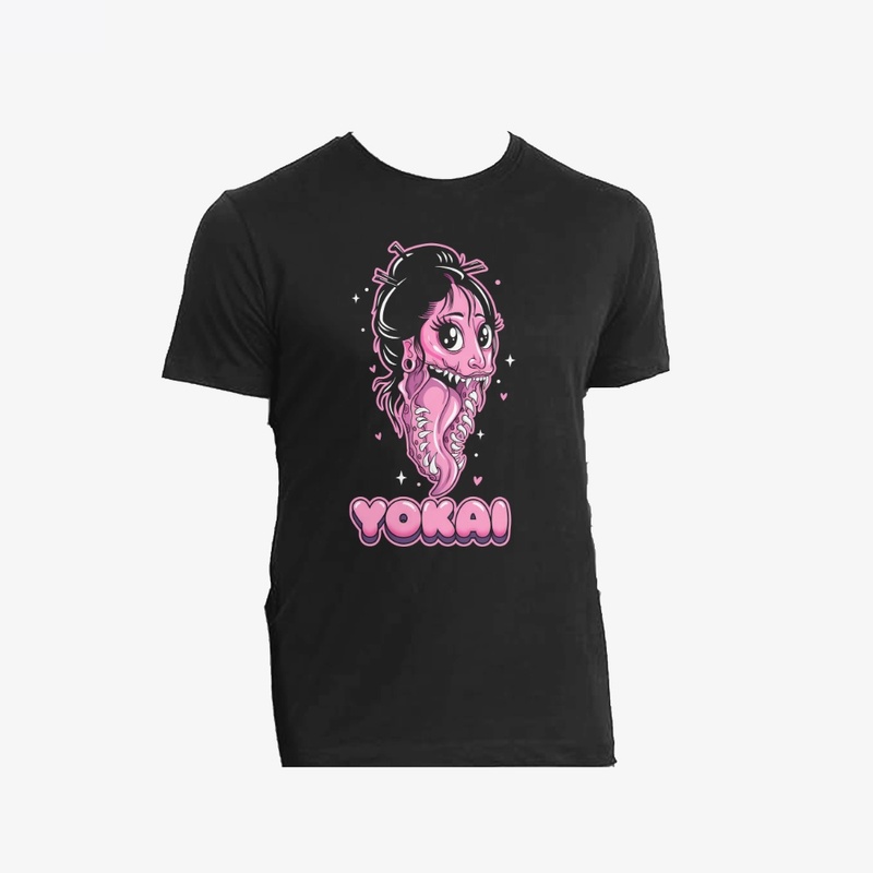 Kawaii Aesthetic Yokai Horror Art