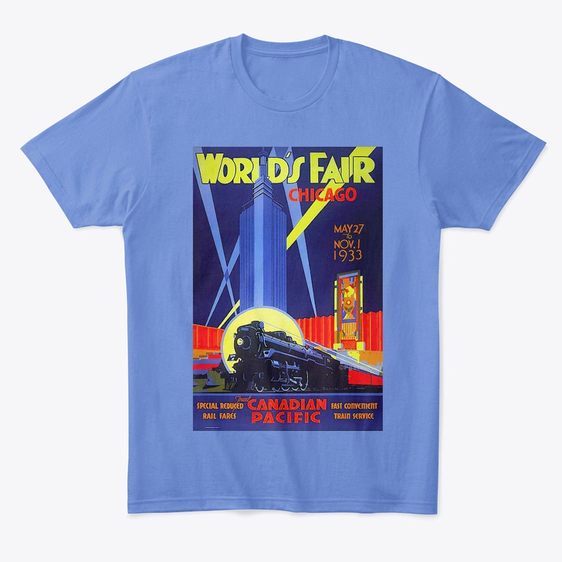 Vintage 1933 Chicago World's Fair Poster