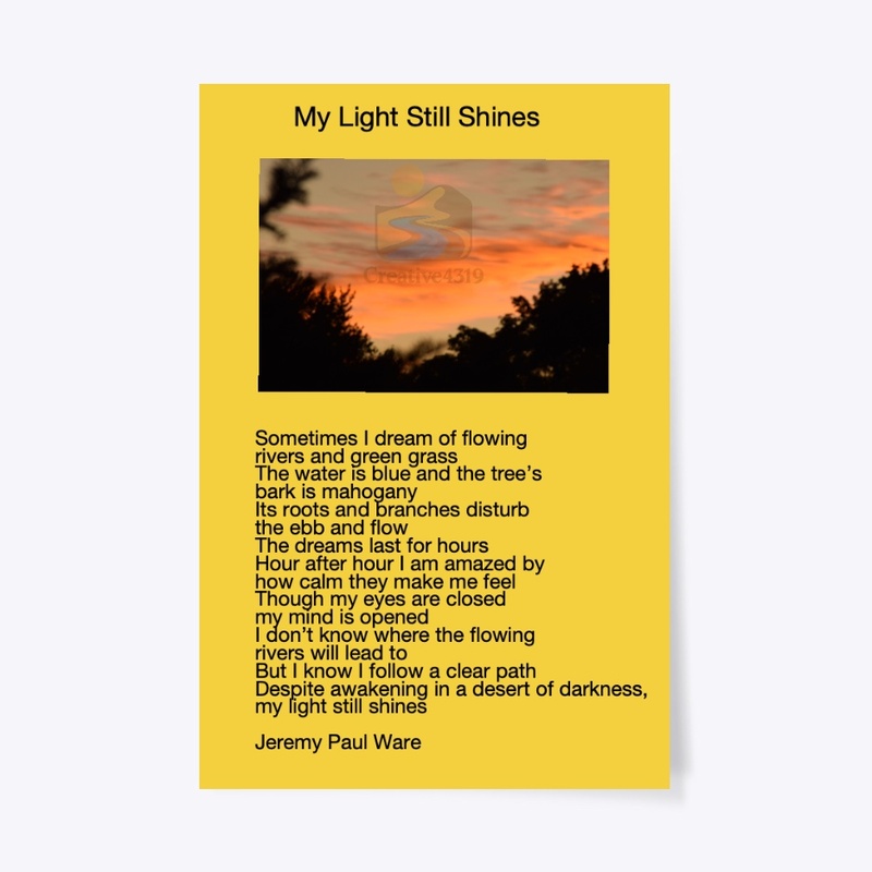 Original Poetry Sunset Wall Art