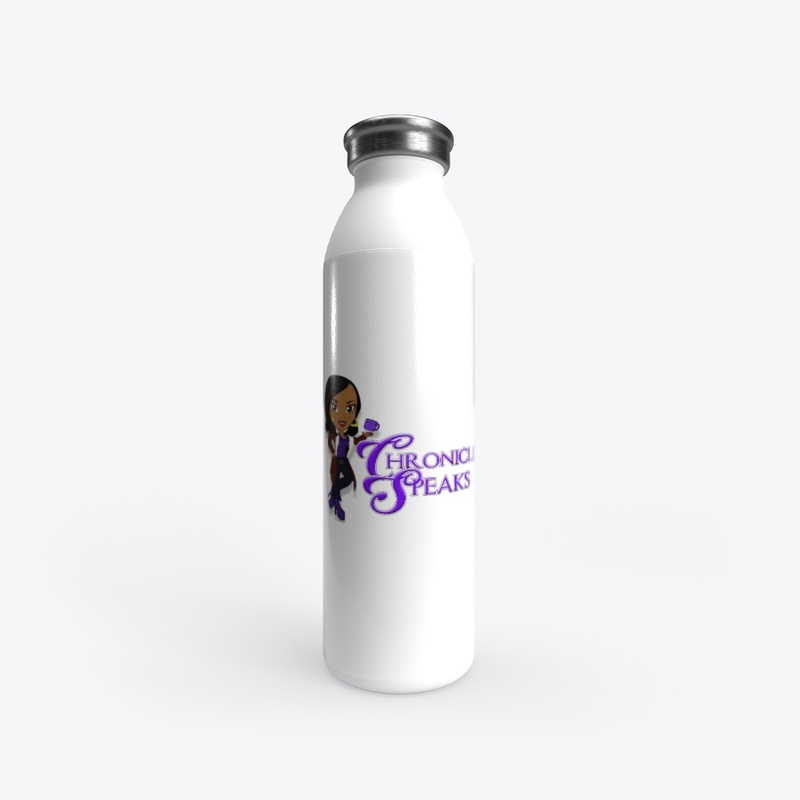 I Ain't One To Gossip Water Bottle