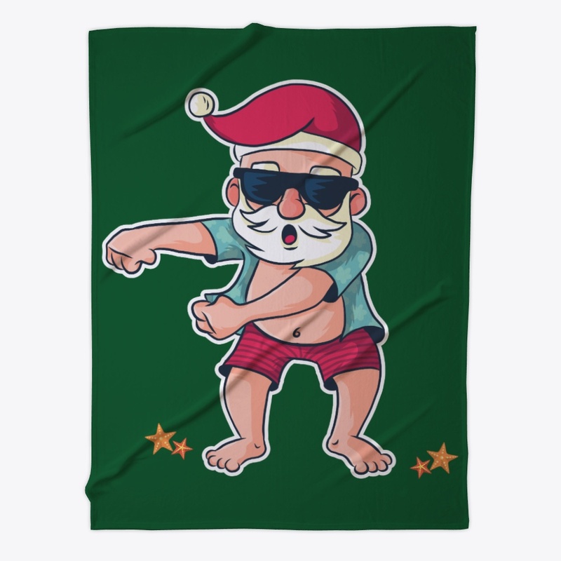 Christmas Flossing Santa