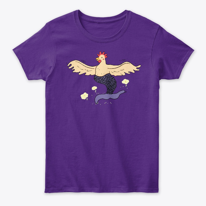 Joyful Chicken Mermaid