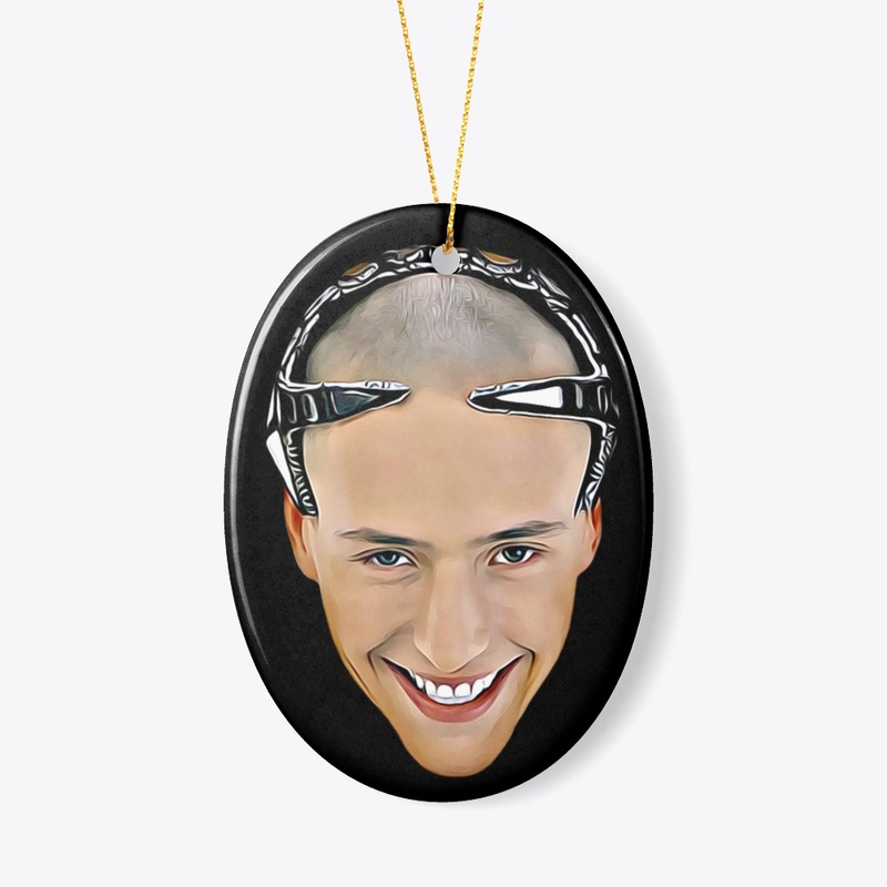 Alien Head Ornament