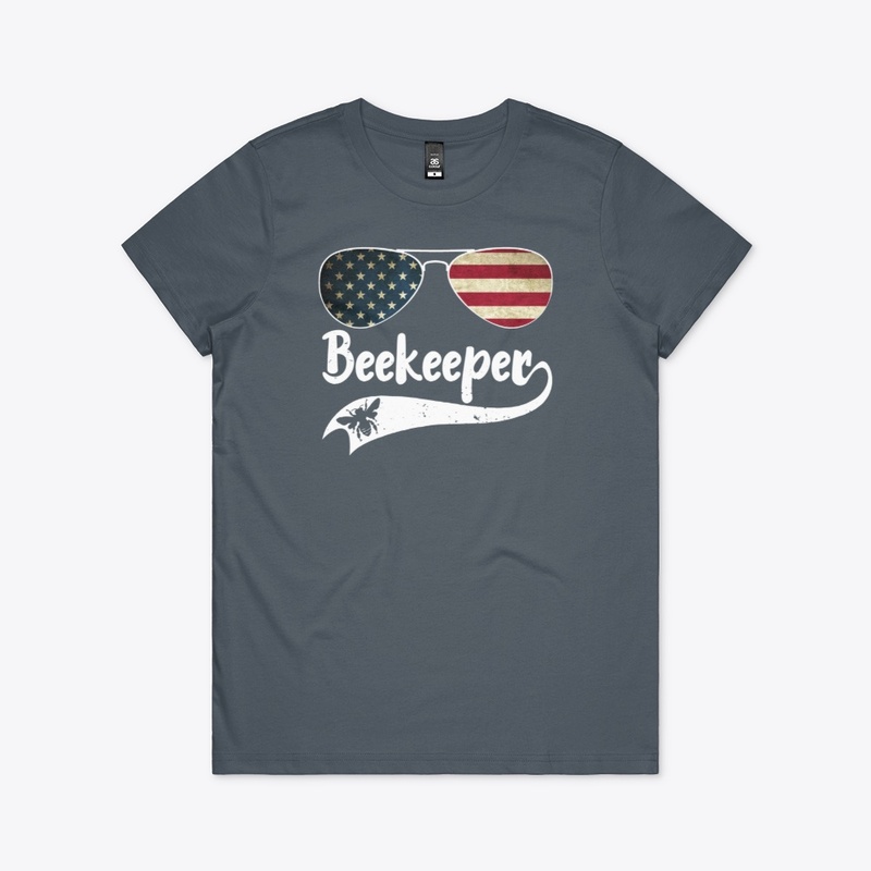 Bee keeper 4th of July US flag Beekeeper