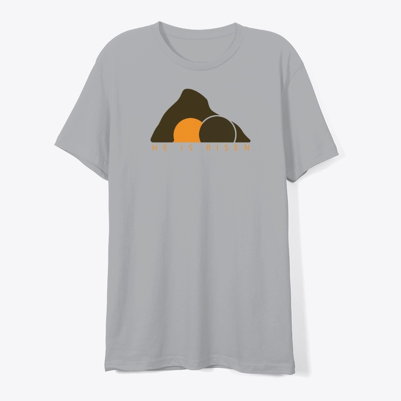 He is Risen T-shirt -Minimalist design