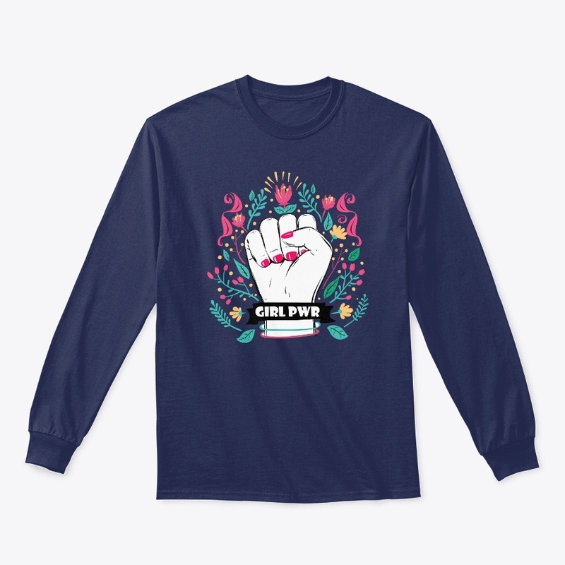 Feminism Girls Power T-shirt Designs 