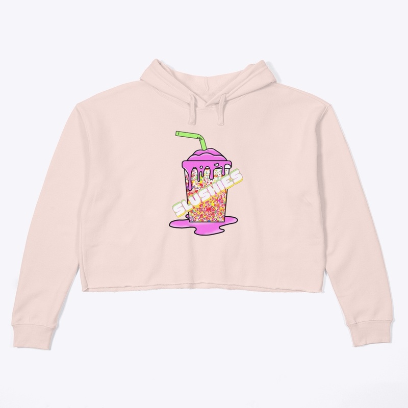 Slushies Crop Top hoodie