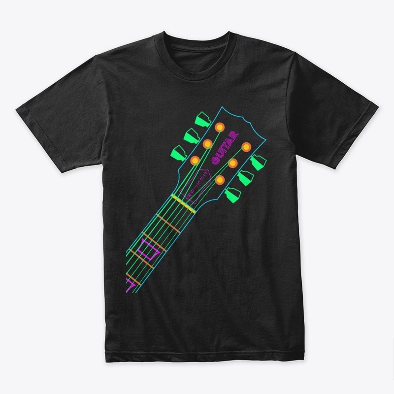 Neon Custom Guitar