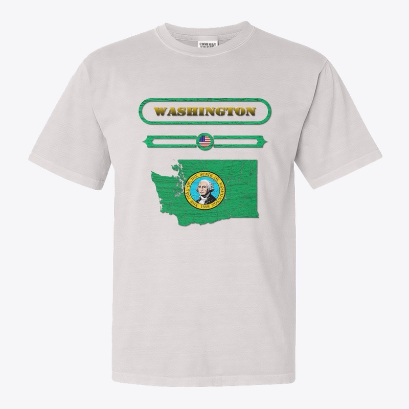 WASHINGTON MAP, WASHINGTON. SAMER BRASIL