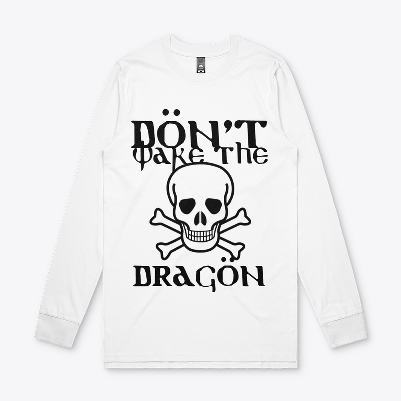 "DON'T WAKE THE DRAGON" logo apparel