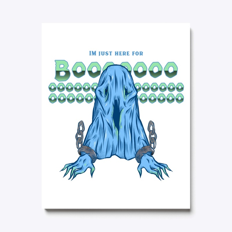 I am just here for BOOO _ Halloween