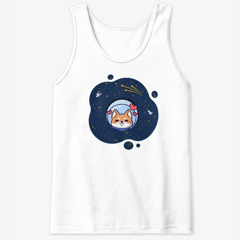 Cute Space Corgi 